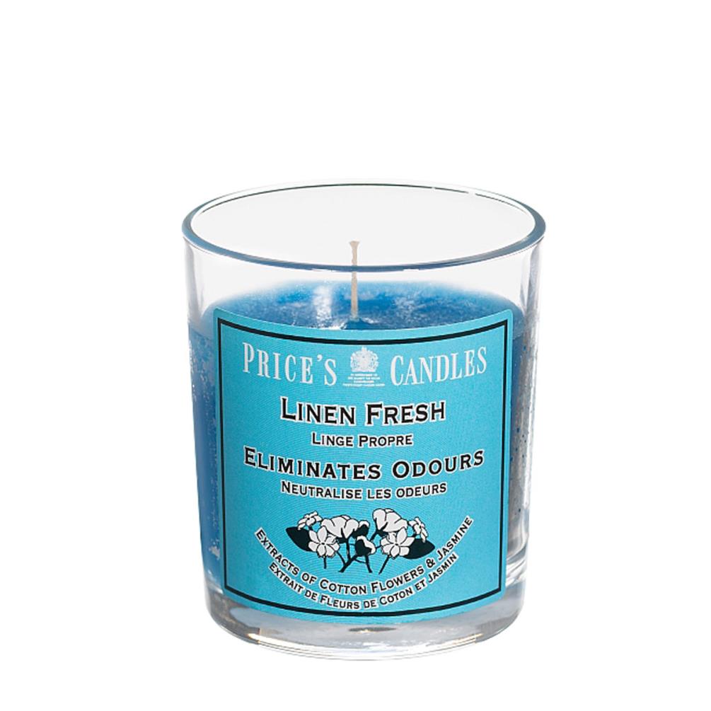 Price's Linen Fresh LIMITED EDITION Cluster Jar Candle £5.09